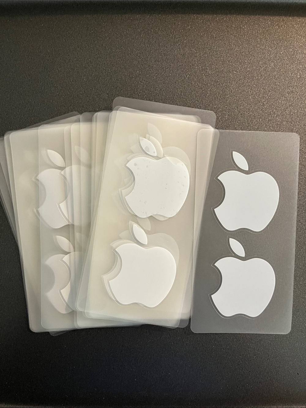 iPhone Apple Stickers Decals (23 pcs, 46 apples)